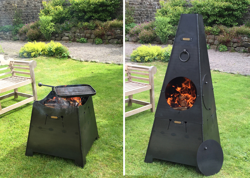 Chiminea Or Fire Pit 2 In 1