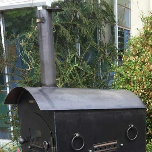 Taditional Pizza Oven Fire Pit Chimney Lifestyle - Firepits UK - WEB - Lo Res 600x600