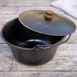 Hanging Cooking Pot with Lid - Firepits UK - Lifestyle - LoRes07396600x600