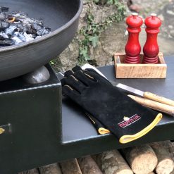 Fire Pit Gloves on Fire Pit Lifestyle - Firepits UK - WEB - Lo Res