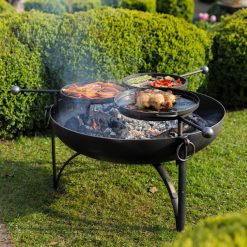 BBQ Firepit, Firepit With BBQ, Fire Pit And Grill, Cooking Fire Pit, Fire Pit Grill