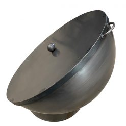 Tilted Sphere Fire Pit Lid CUT OUT - Firepits UK - WEB - Lo Res 1