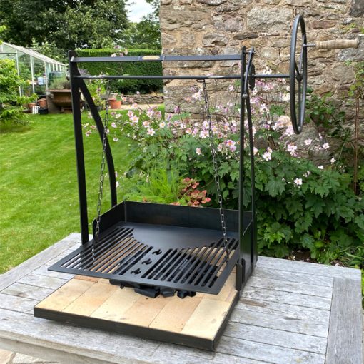 Fire Pit Barbecue, Firepit With BBQ, BBQ Firepit, Fire Pit Grill, Cooking Fire Pit