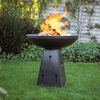 Tower 80 Fire Pit, Fire Bowls UK, Outdoor fire Pit, Firepit With BBQ