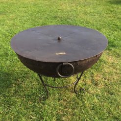 Indian fire Bowl, Fire Bowls UK, Fire Pit Cover, Firepit Lid, Metal Fire Pit Cover