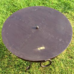 Indian Fire Bowl Lid - Lifestyle close up - Firepits UK - WEB 600x600 - Lo res