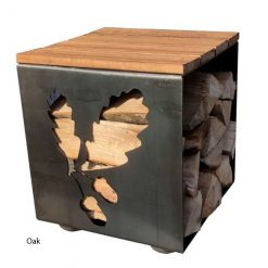 Log Store Seat, Outdoor Log Storage UK, Outdoor Log Stores, Outside Log Store, Firepit Accessories