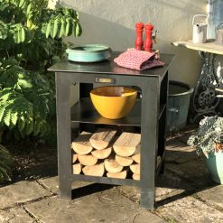Outdoor Kitchen Ideas UK, Outdoor Kitchen UK, Log Stores, Firepits UK, Outdoor log storage UK