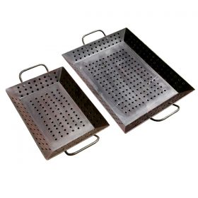 Firepit Accessories, Cooking Fire Pit, Fire Pit Tools, BBQ Vegetable Tray, Firepits UK