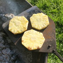 Fire Pit Paddle - Lifestyle with pineapple over fire pit - Firepits UK - WEB 600x600 - Lo Res