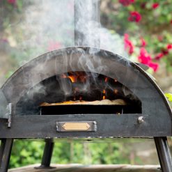 Table Top Pizza Oven with Turn Table Open Cooking Pizza - Firepits UK - LoRes 600x600jpg