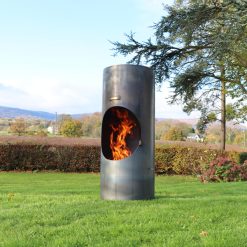 Classic Chiminea without Swing Arm STRAIGHT- Lifestyle - Firepits UK - WEB 600x600 - Lo Res