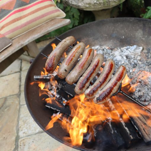 Sausage Fork - Lifestyle - Firepits UK - WEB 600x600 - Lo Res