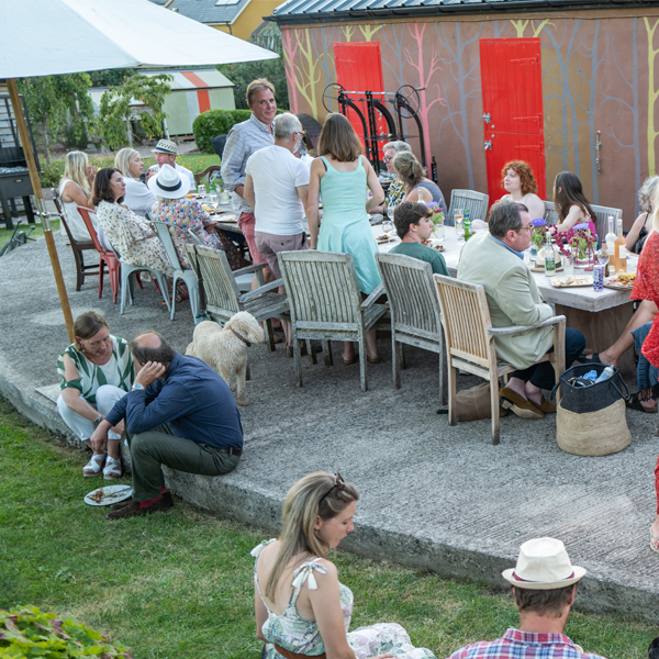 PP - Guests gathered at Firepits UK - LoRes