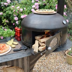 Complete Outdoor Kitchen with Dome Oven - Lifestyle oven - Firepits UK - WEB 600x600 - Lo Res