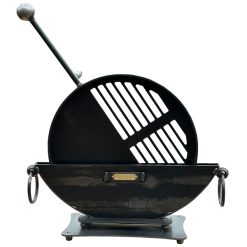 Swing Arm BBQ Rack Stand - Firepits UK - CUT OUT - LoRes